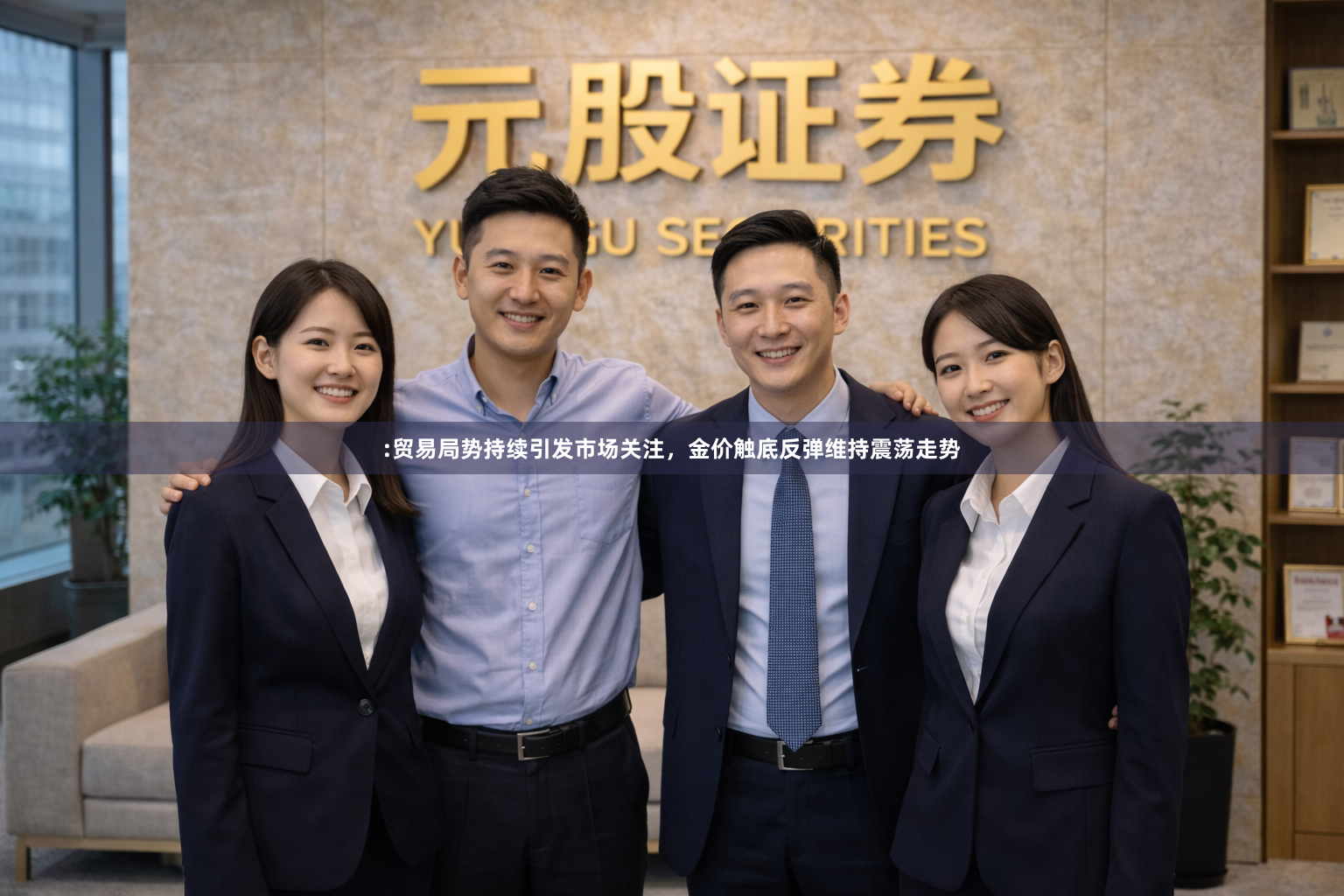 :贸易局势持续引发市场关注，金价触底反弹维持震荡走势