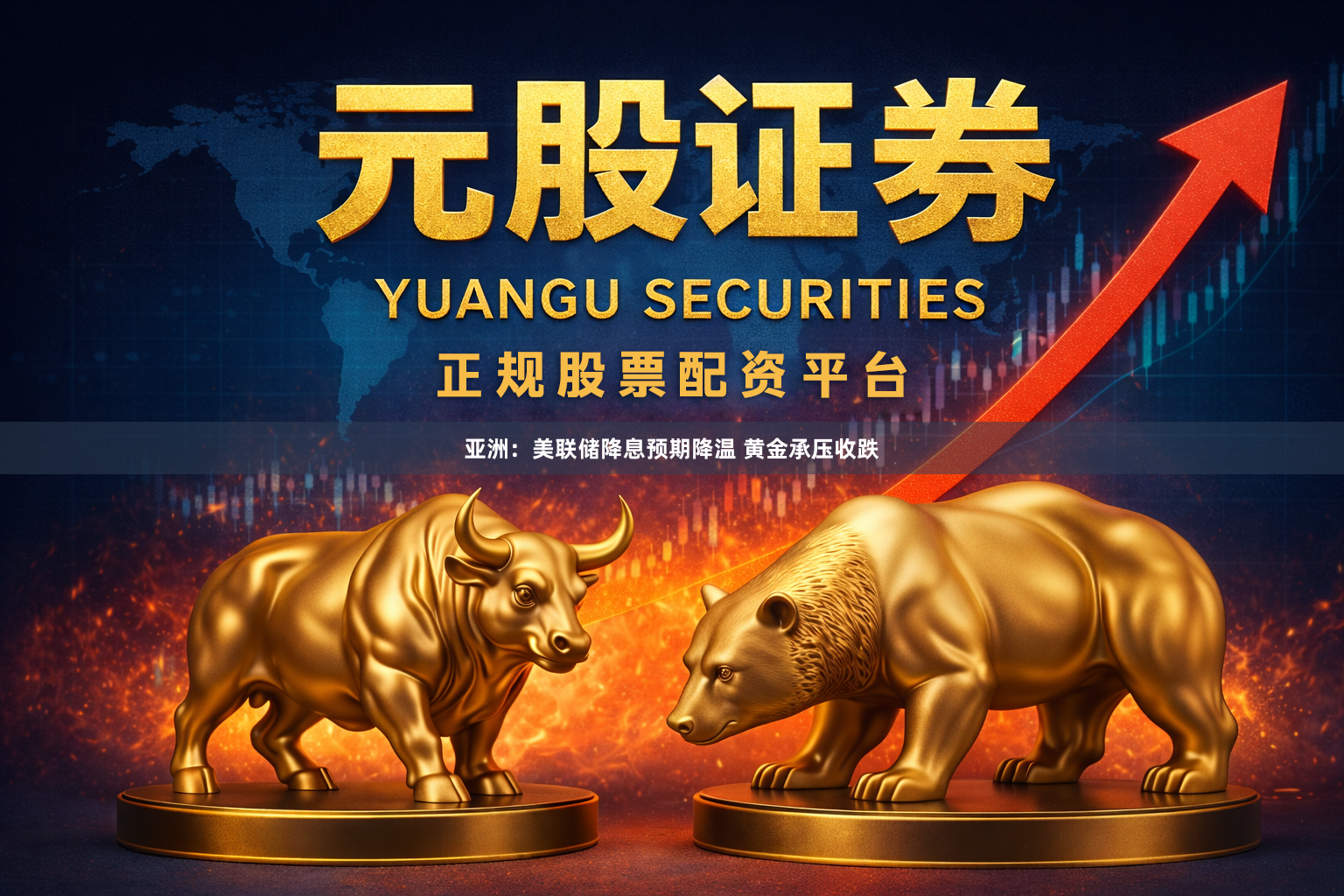 亚洲：美联储降息预期降温 黄金承压收跌